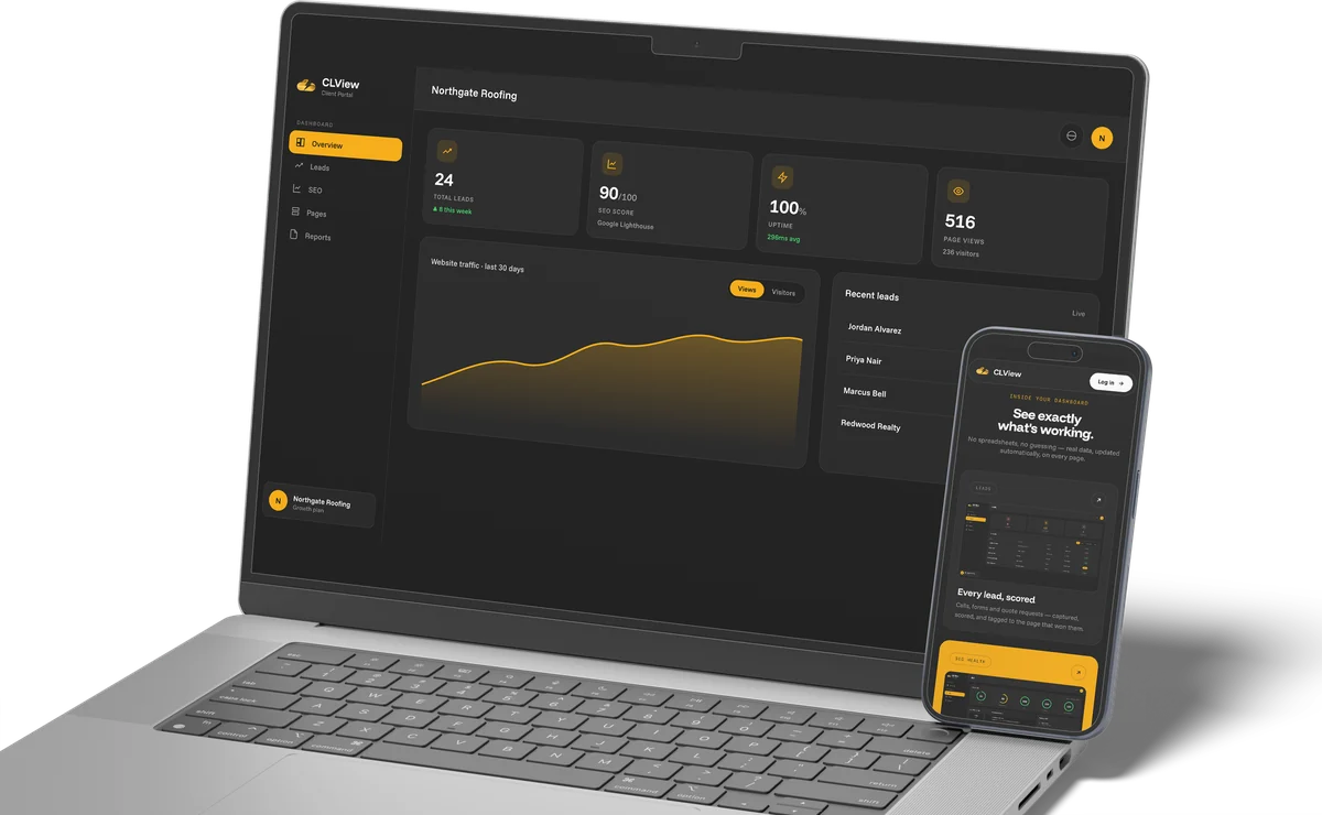 Custom SaaS software interface