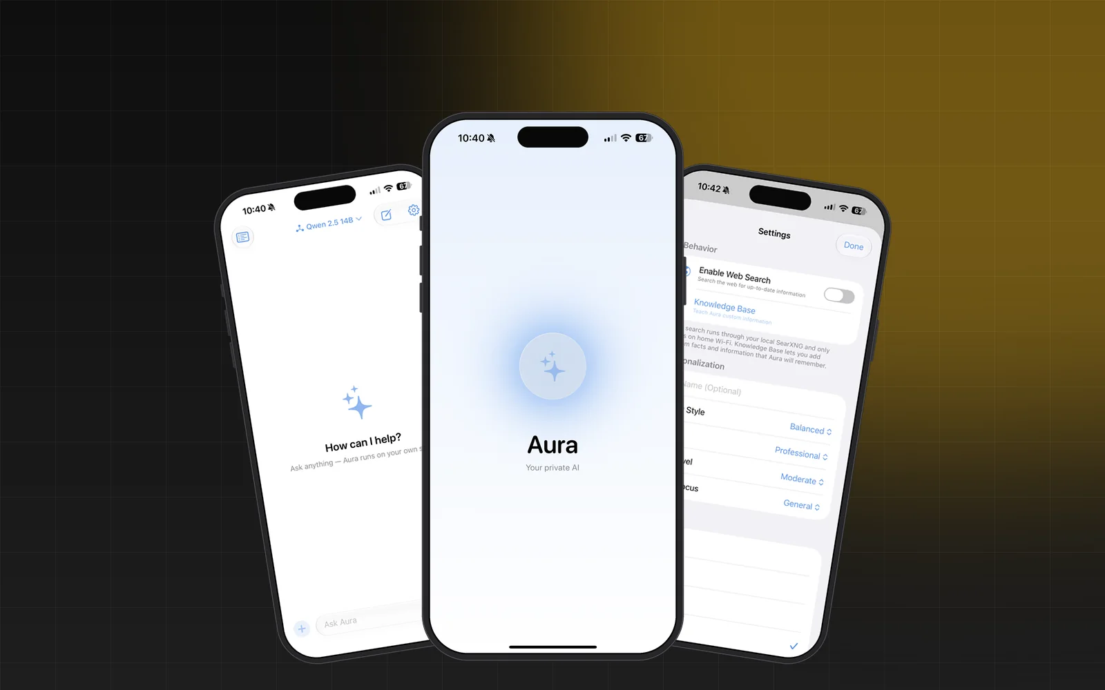 Aura — Private AI